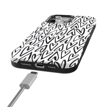 Heart Throb | Endless Hearts Case iPhone Case get.casely