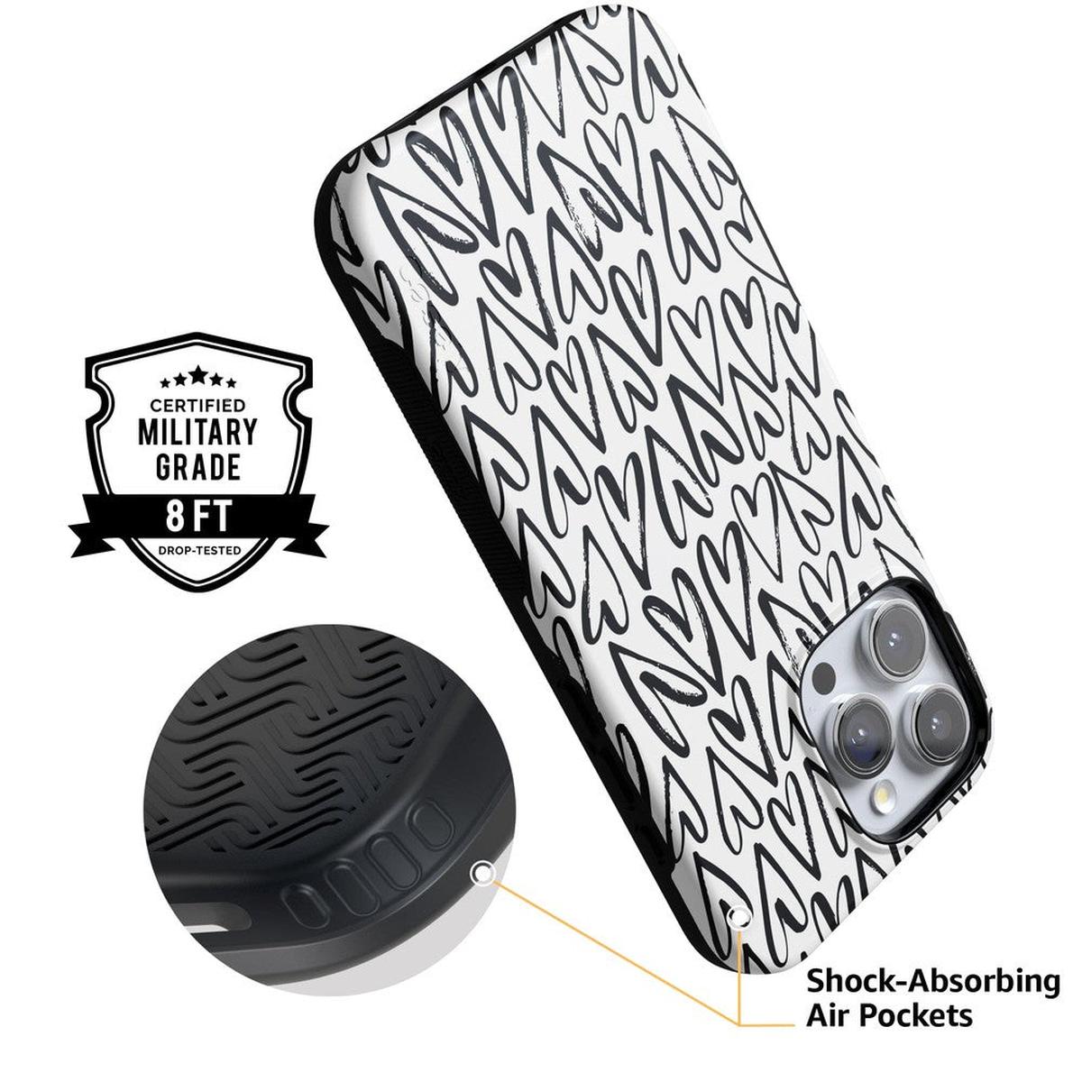 Heart Throb | Endless Hearts Case iPhone Case get.casely