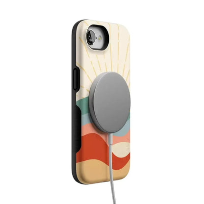 Here Comes the Sun | Colorblock Sunset Case iPhone Case get.casely