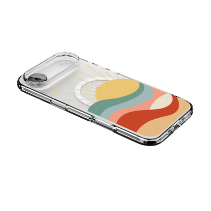 Here Comes the Sun | Colorblock Sunset Case iPhone Case get.casely