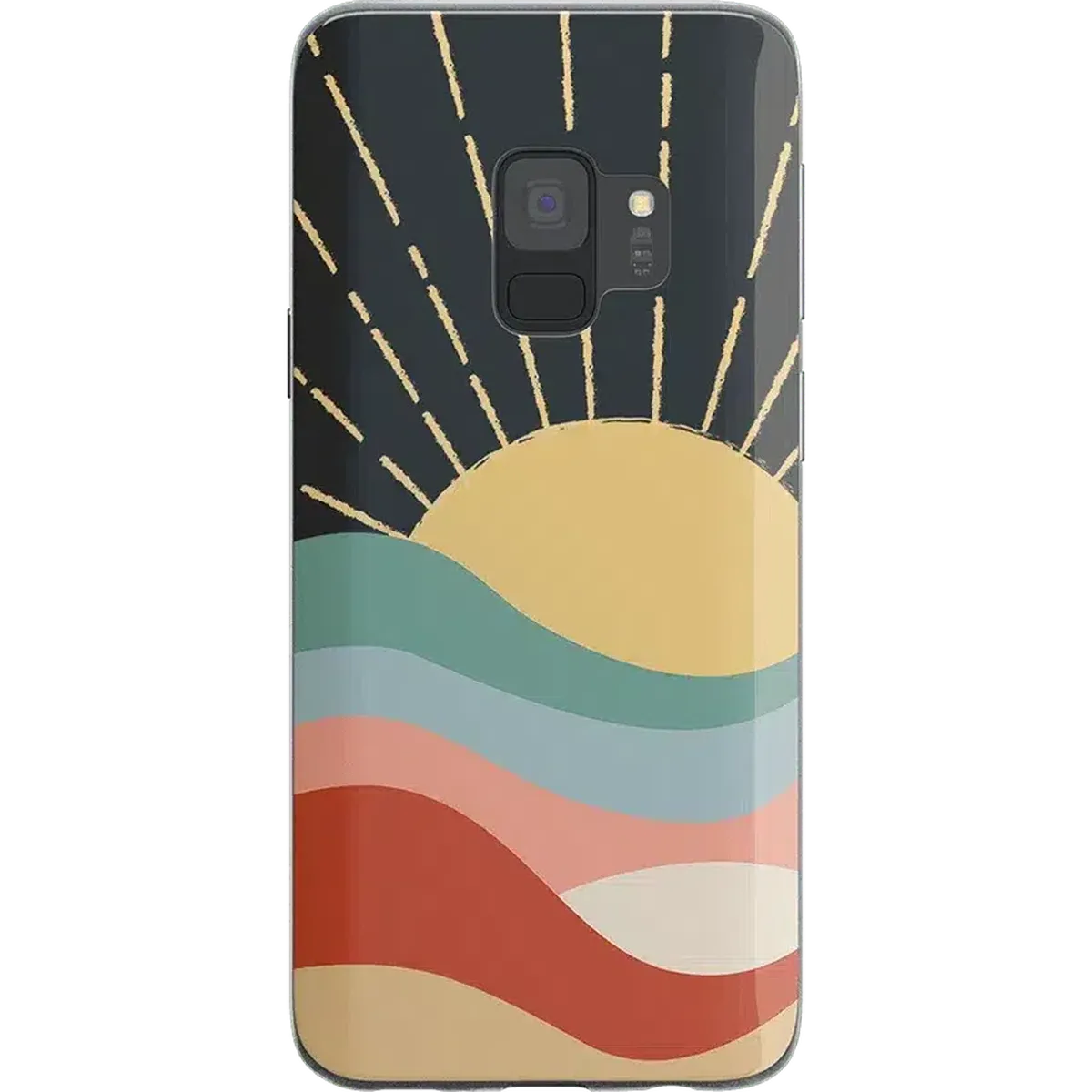 Here Comes the Sun | Colorblock Sunset Samsung Case Samsung Case get.casely