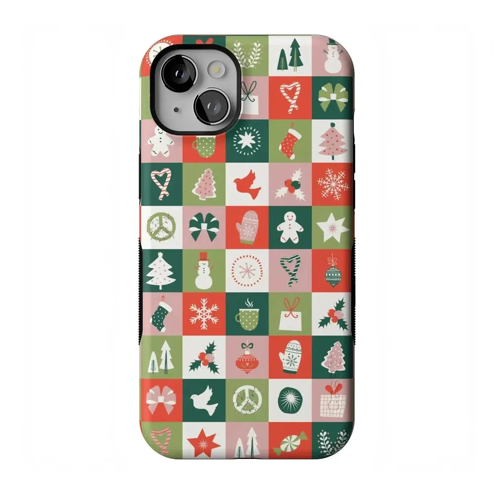 Holiday Square | Countdown to Christmas Case Phone Case Casetry Bold Flex + MagSafe® iPhone 14 Plus