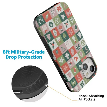 Holiday Square | Countdown to Christmas Case Phone Case Casetry
