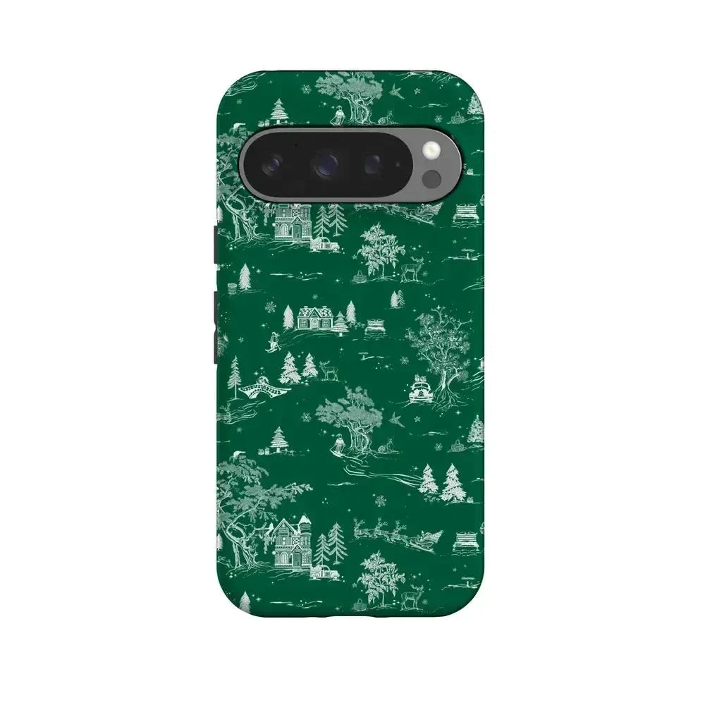 Home for the Holidays | Mountain Town Case Phone Case Casetry Essential + MagSafe® Google Pixel 10 Pro