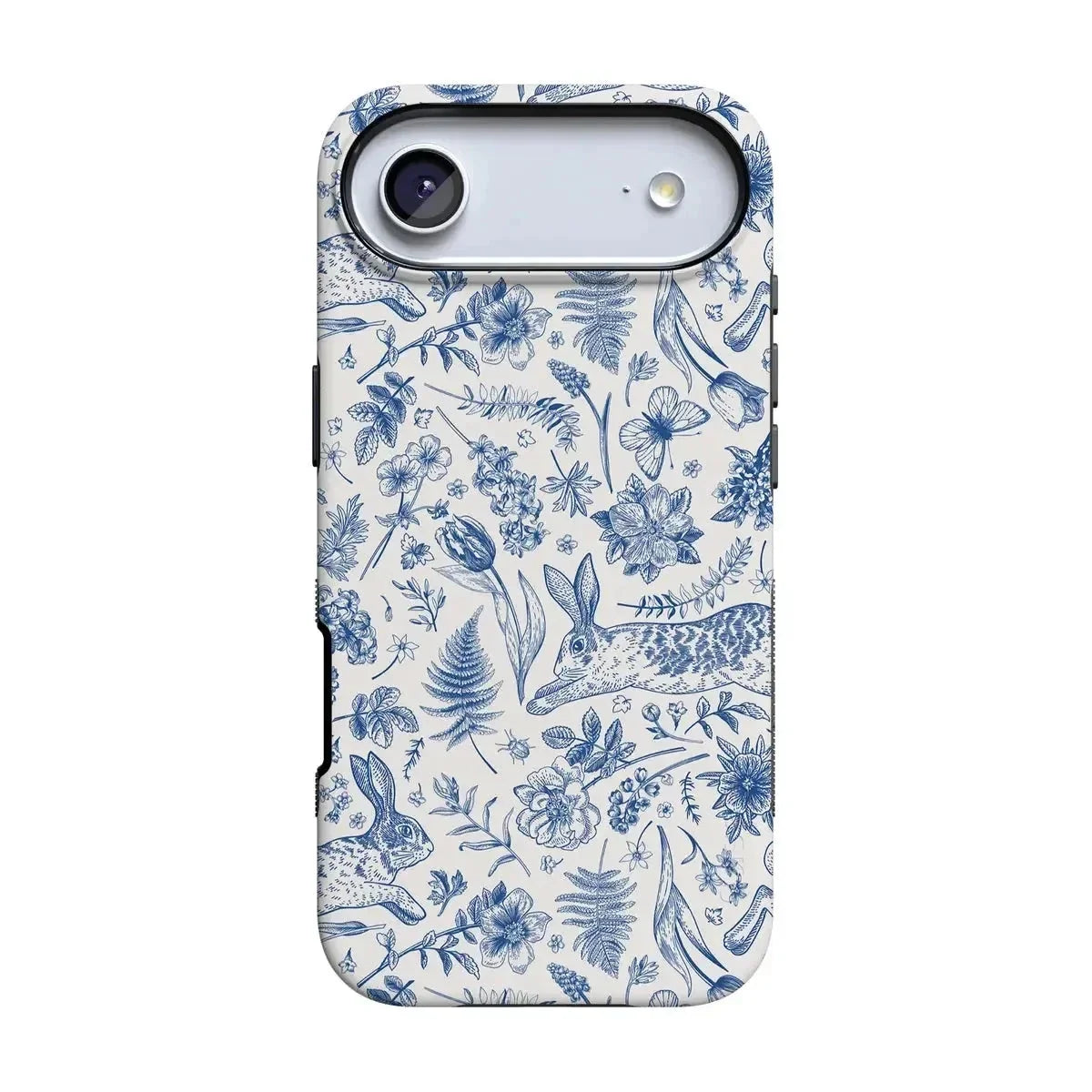 Hop & Bloom | Bunny Toile Case Phone Case Casetry Bold Flex + MagSafe® iPhone 17 Air