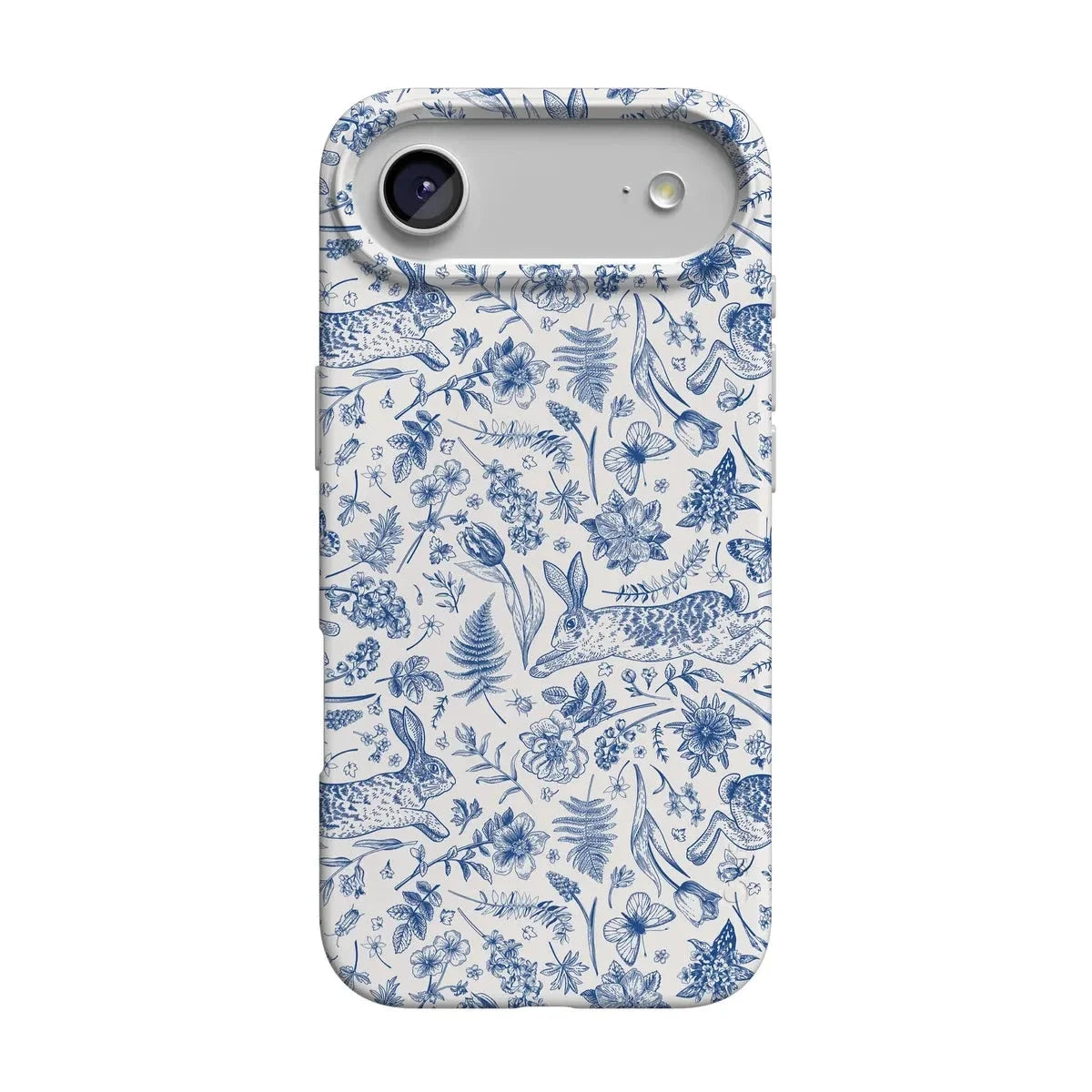 Hop & Bloom | Bunny Toile Case Phone Case Casetry Classic + MagSafe® iPhone 17 Air