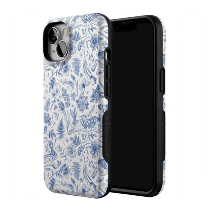 Hop & Bloom | Bunny Toile Case Phone Case Casetry