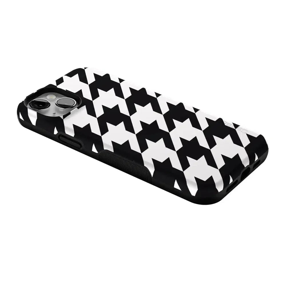Houndstooth | High Contrast Design Case Phone Case Casetry