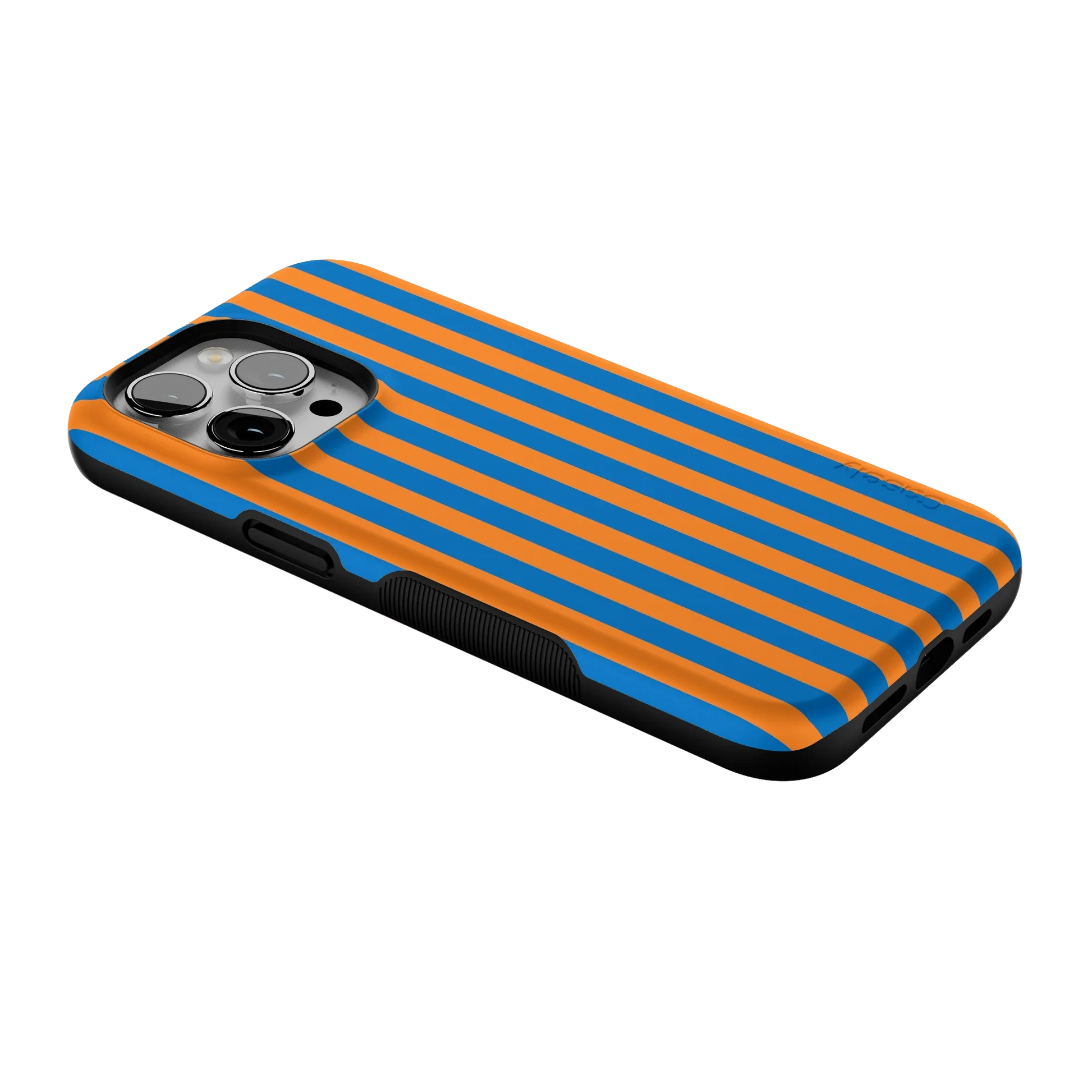 Go New York | Blue & Orange Stripes Case