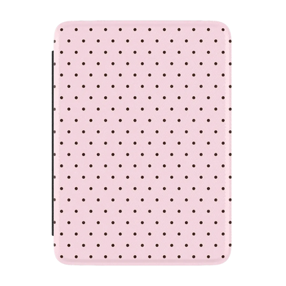 On the Dot | Pink Polka Dot Kindle Case | Casely