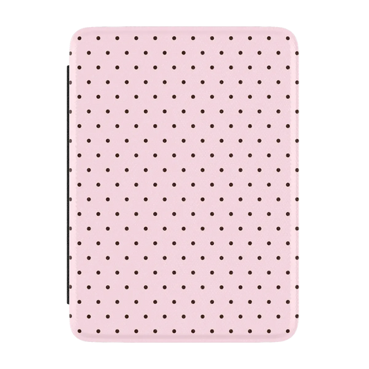 On the Dot | Pink Polka Dot Kindle Case | Casely
