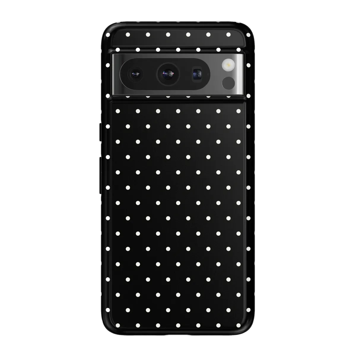 On the Dot | White Polka Dot Case