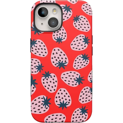 I'd Pick You | Red Strawberry Case iPhone Case get.casely Bold Flex + MagSafe® iPhone 15 Plus