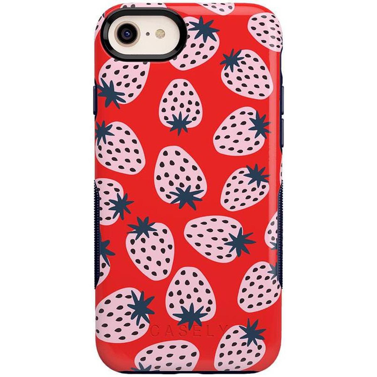 I'd Pick You | Red Strawberry Case iPhone Case get.casely