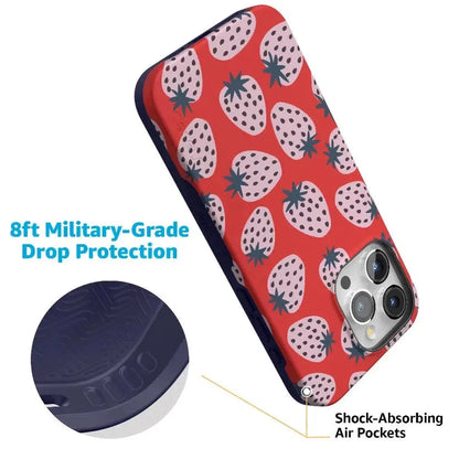 I'd Pick You | Red Strawberry Case iPhone Case get.casely