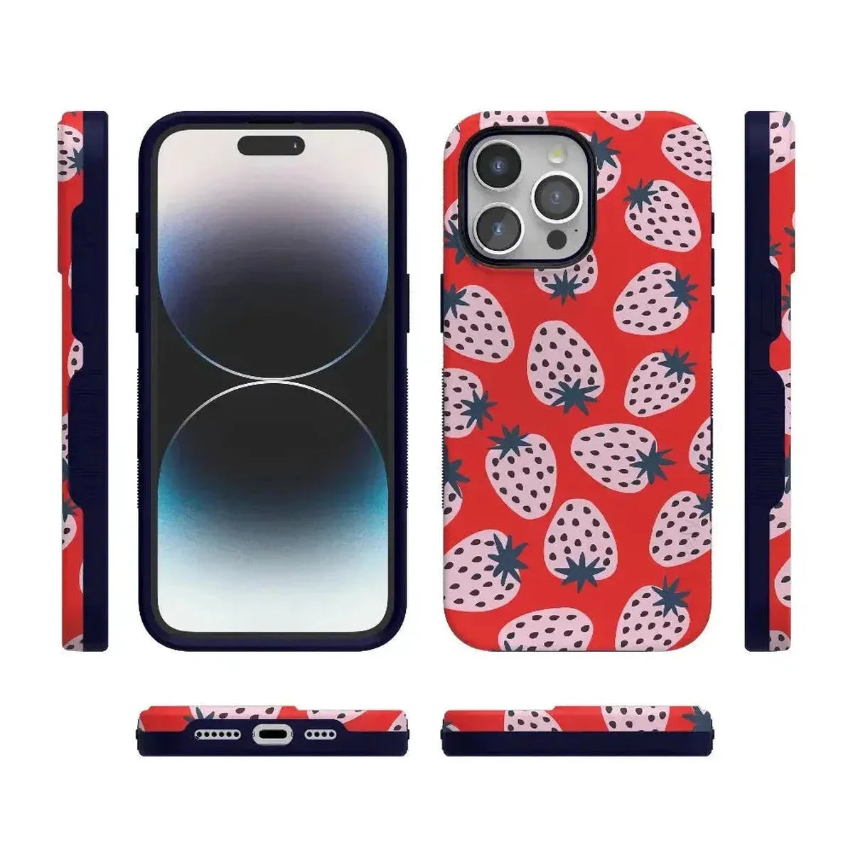 I'd Pick You | Red Strawberry Case iPhone Case get.casely