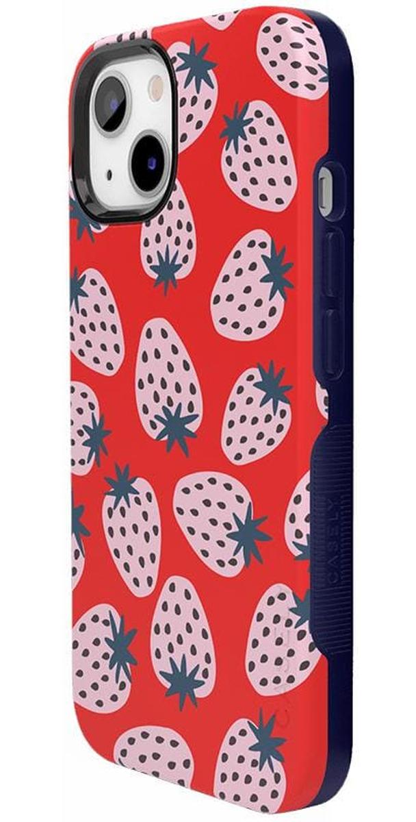 I'd Pick You | Red Strawberry Case iPhone Case get.casely Bold iPhone XS Max