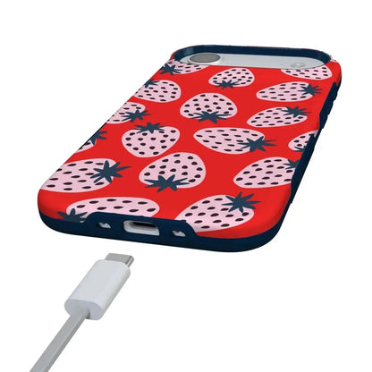 I'd Pick You | Red Strawberry Case iPhone Case get.casely