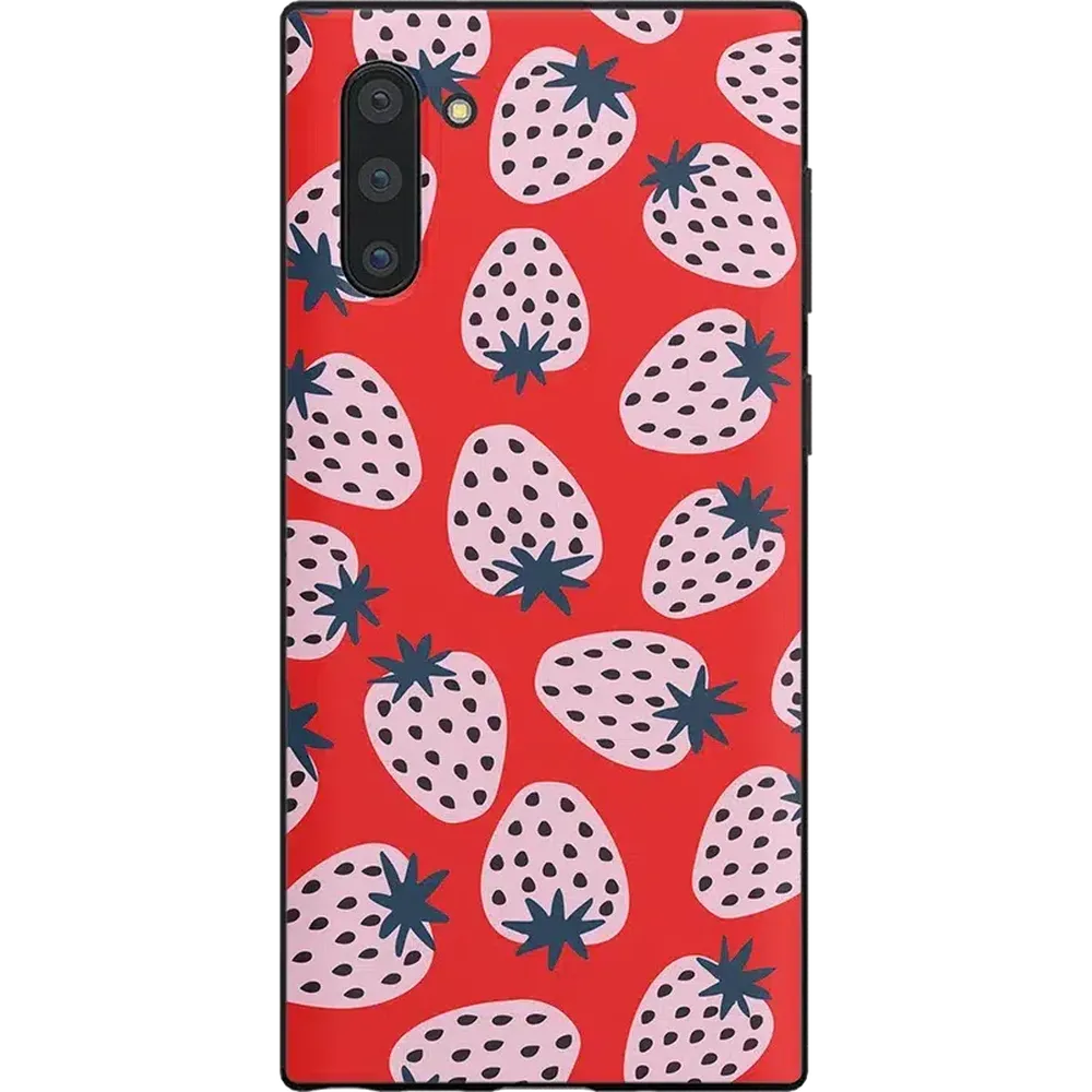 I'd Pick You | Red Strawberry Samsung Case Samsung Case get.casely Classic Galaxy Note 10