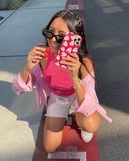 I'd Pick You | Red Strawberry Samsung Case Samsung Case get.casely