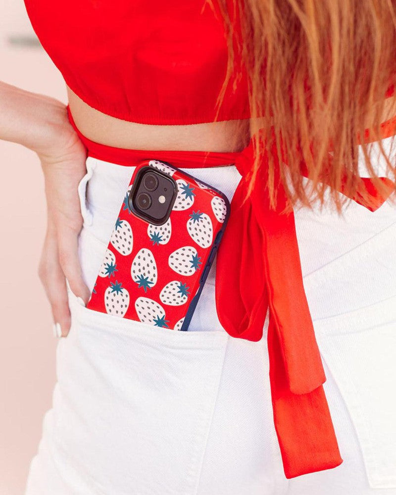 I'd Pick You | Red Strawberry Samsung Case Samsung Case get.casely
