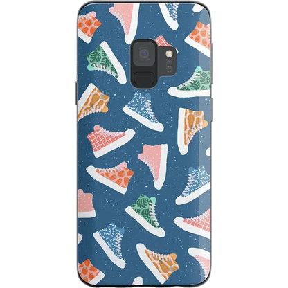 If The Shoe Fits | High Top Sneaker Samsung Case Samsung Case get.casely Classic Galaxy S9 Plus