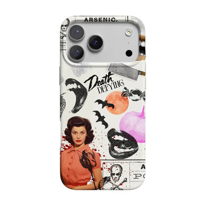 If You Dare | Horror Collage Case Phone Case Casetry Classic + MagSafe® iPhone 17 Pro Max