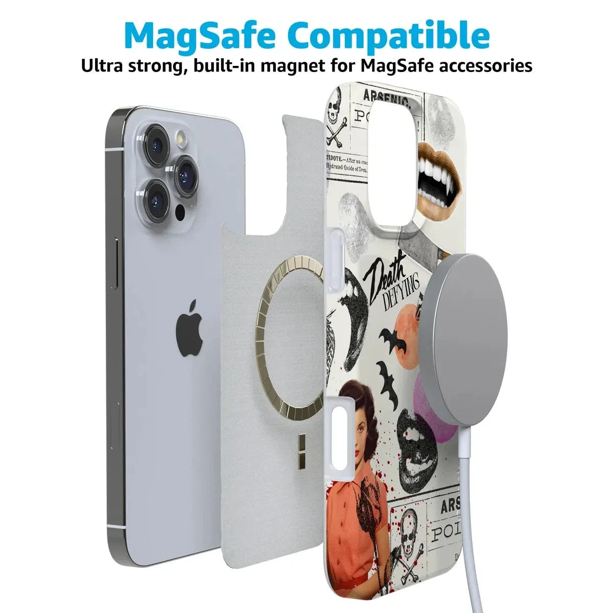 If You Dare | Horror Collage Case Phone Case Casetry