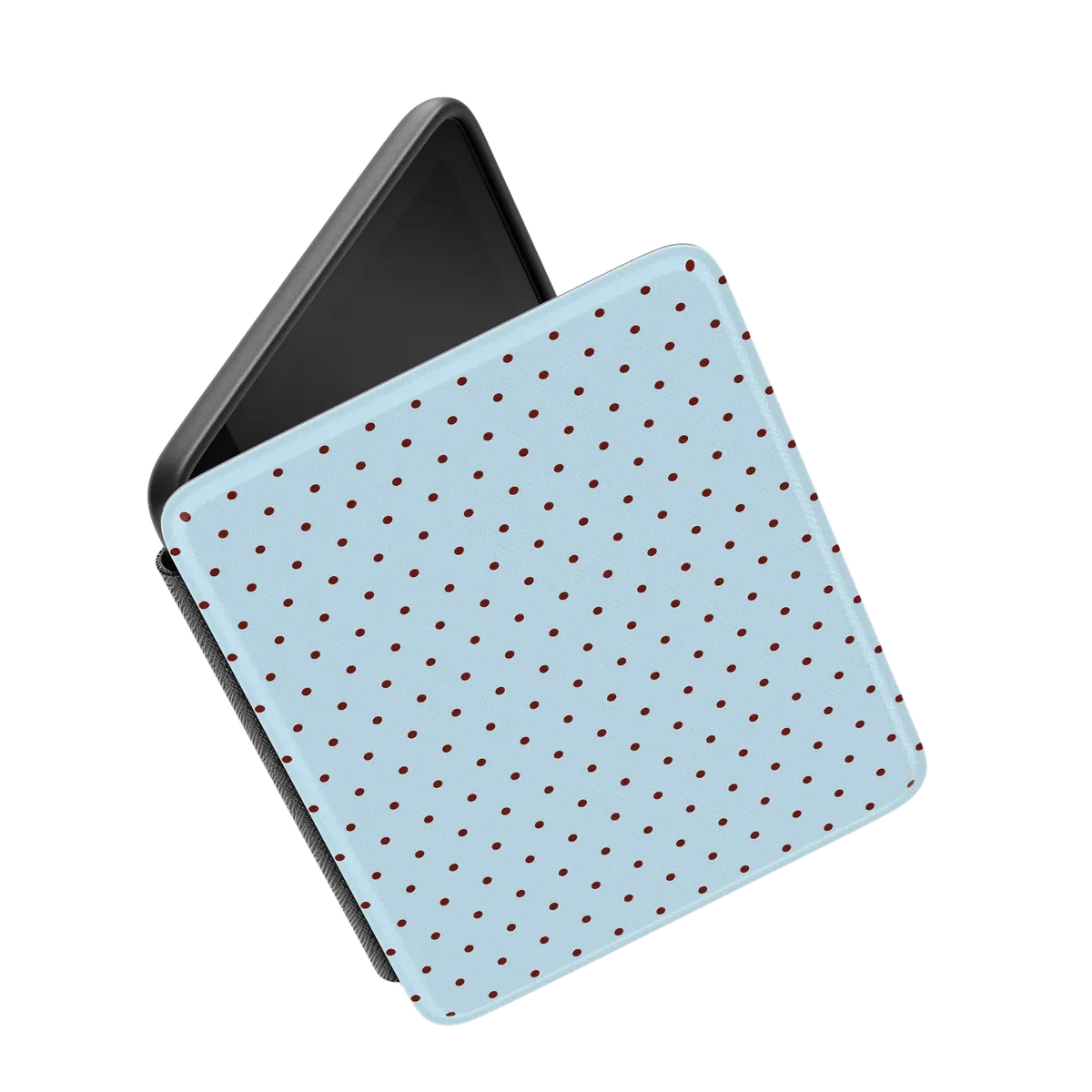 On the Dot | Blue Polka Dot Kindle Case