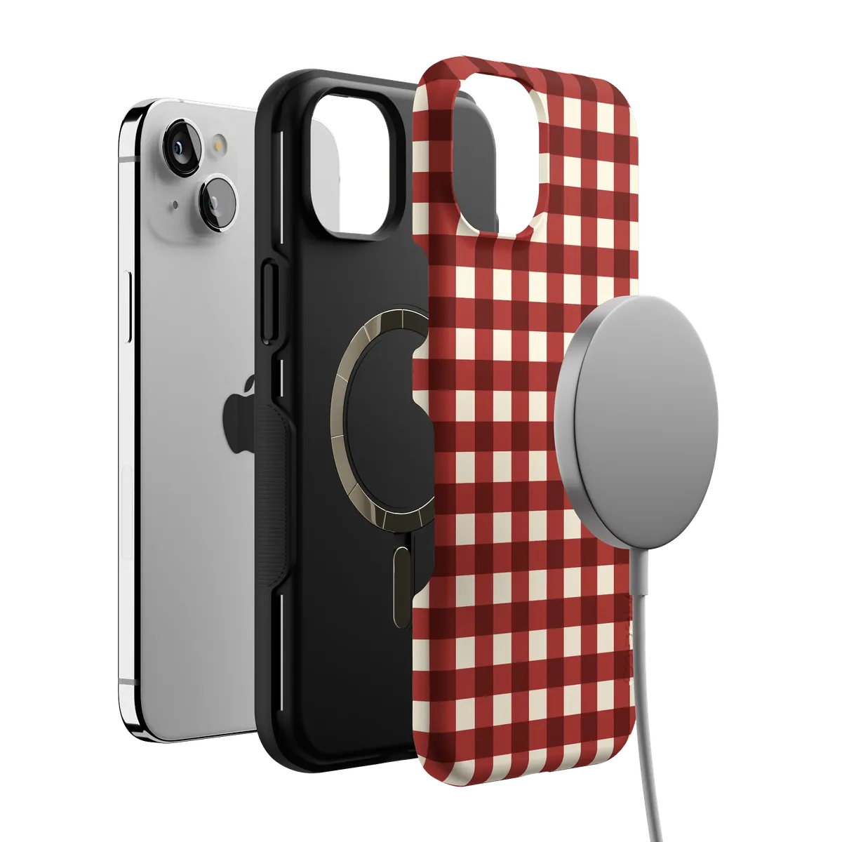 Checked Twice | Red Plaid Case
