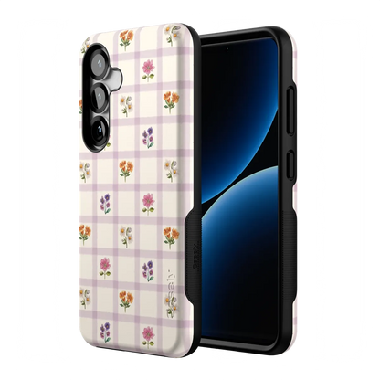 Meadow Check | Floral Gingham Case