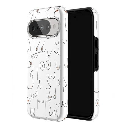 I'm With Her | Black & White Boobs Case iPhone Case get.casely