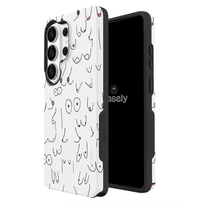 I'm With Her | Black & White Boobs Case iPhone Case get.casely