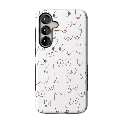 I'm With Her | Black & White Boobs Case iPhone Case get.casely