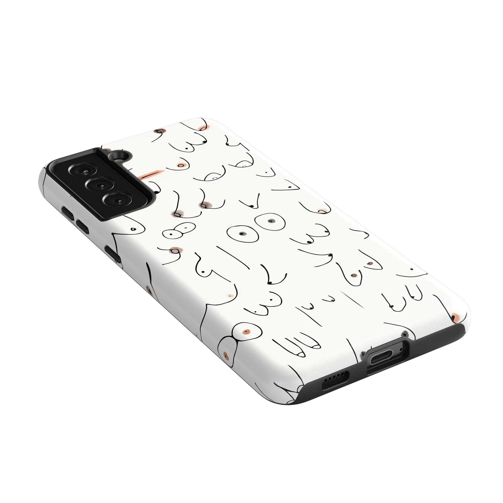 I'm With Her | Black & White Boobs Case iPhone Case get.casely