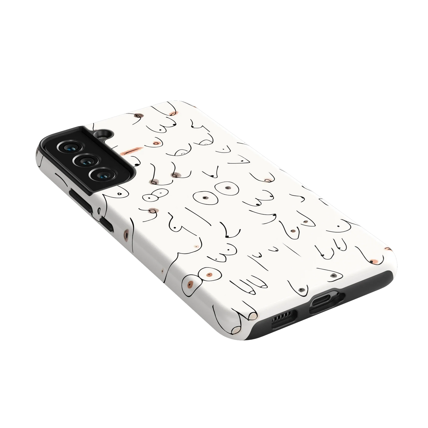 I'm With Her | Black & White Boobs Case iPhone Case get.casely