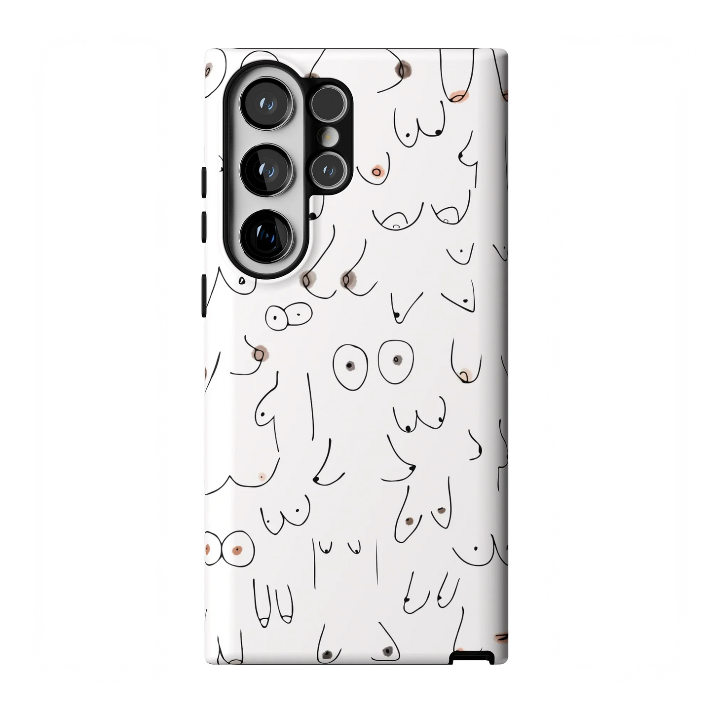 I'm With Her | Black & White Boobs Case iPhone Case get.casely