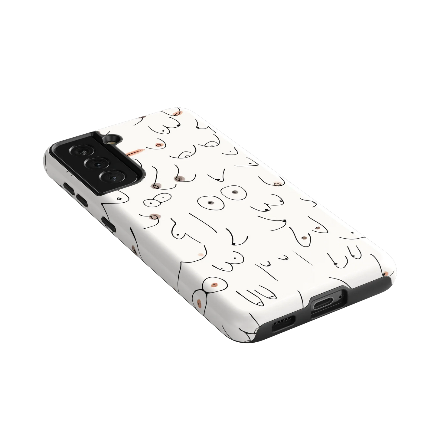 I'm With Her | Black & White Boobs Case iPhone Case get.casely