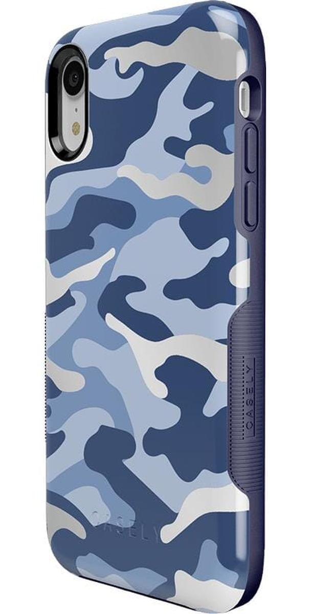 In Formation | Metallic Blue Camo Case iPhone Case get.casely