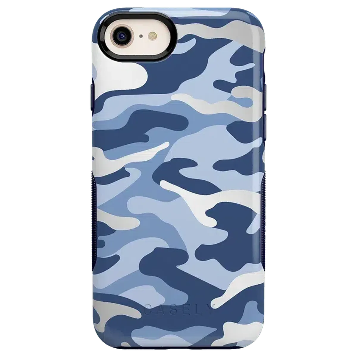 In Formation | Metallic Blue Camo Case iPhone Case get.casely