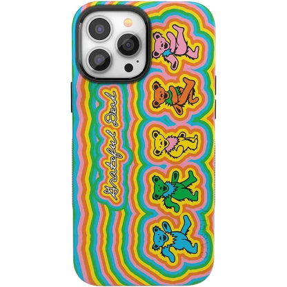In the Groove | Grateful Dead Dancing Bears Case iPhone Case Grateful Dead Bold + MagSafe® iPhone 13 Pro Max