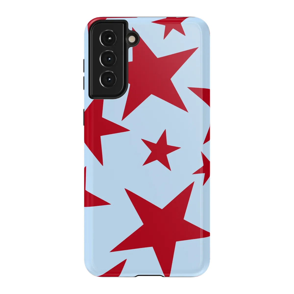 Stars Align | Blue & Red Stars Case - Galaxy S21 Plus