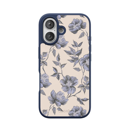 Ink & Iris | Vintage Floral Case iPhone Case get.casely Align + MagSafe® iPhone 17