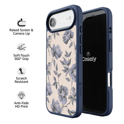 Ink & Iris | Vintage Floral Case iPhone Case get.casely
