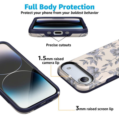 Ink & Iris | Vintage Floral Case iPhone Case get.casely