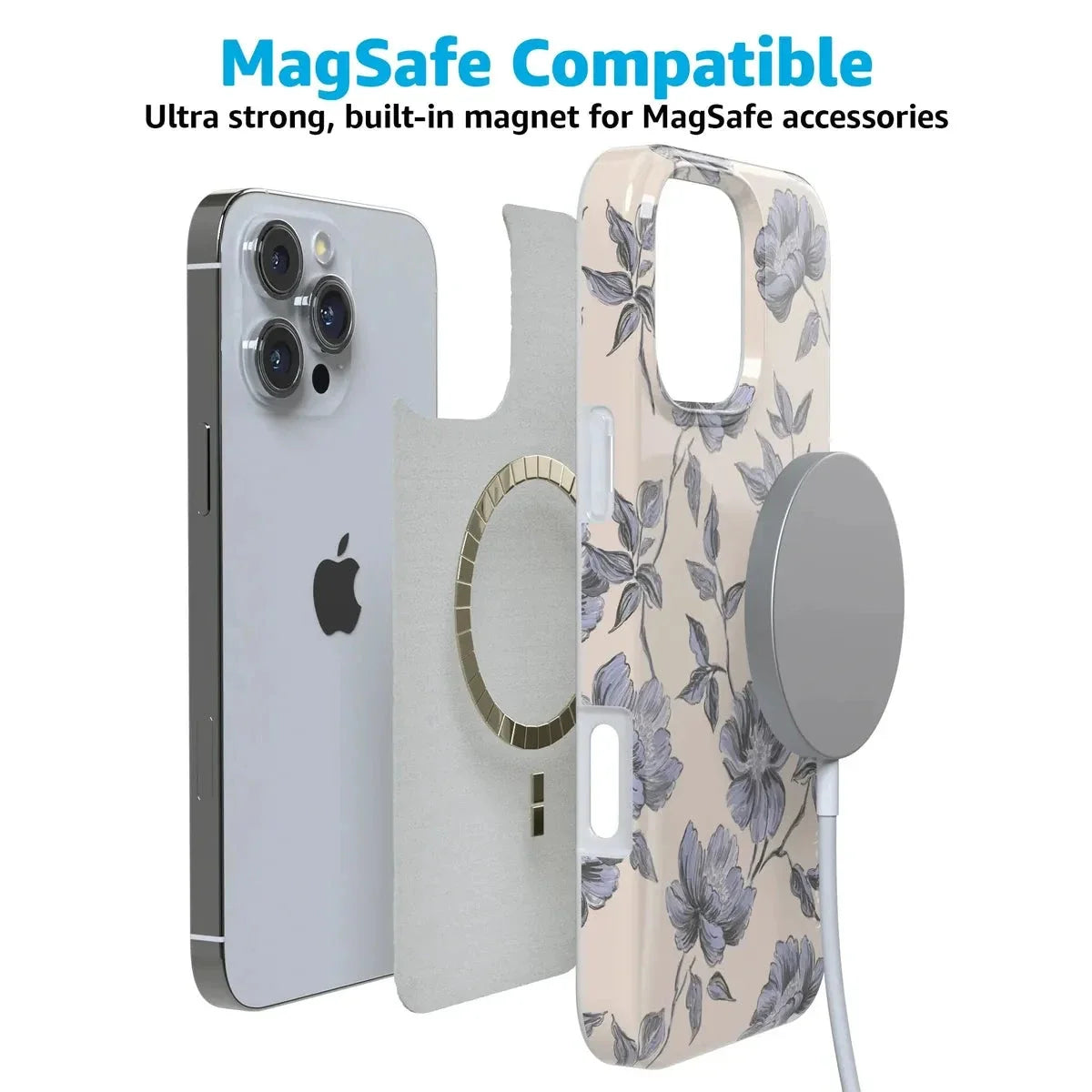 Ink & Iris | Vintage Floral Case iPhone Case get.casely