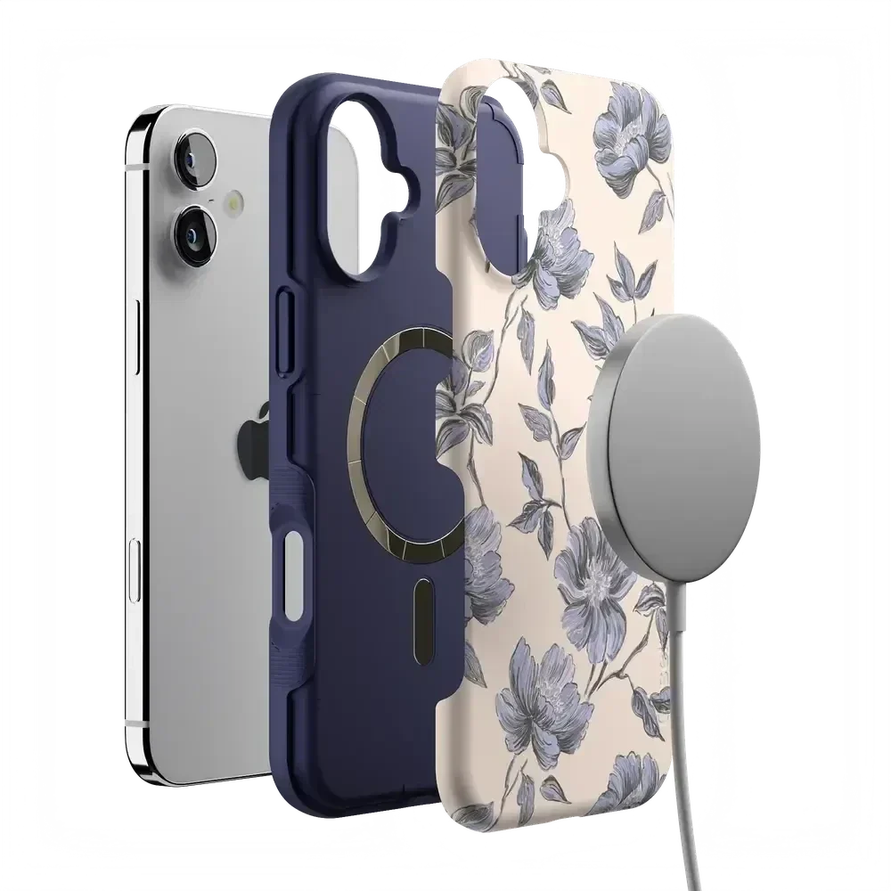 Ink & Iris | Vintage Floral Case iPhone Case get.casely
