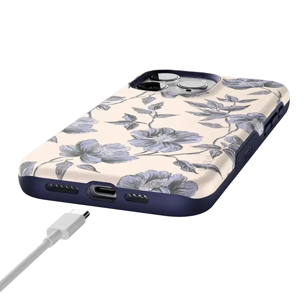 Ink & Iris | Vintage Floral Case iPhone Case get.casely