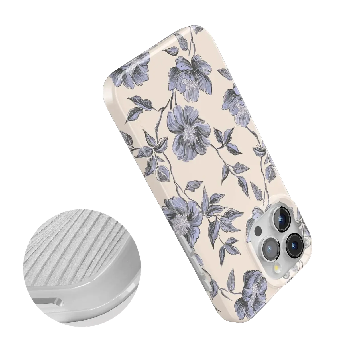 Ink & Iris | Vintage Floral Case iPhone Case get.casely