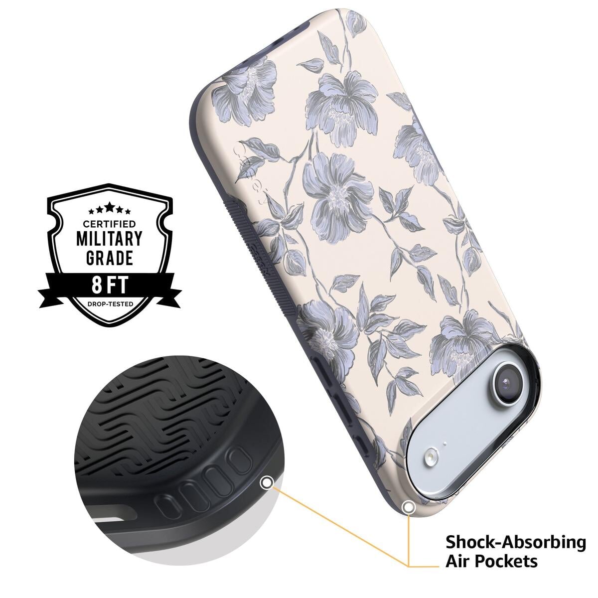 Ink & Iris | Vintage Floral Case iPhone Case get.casely
